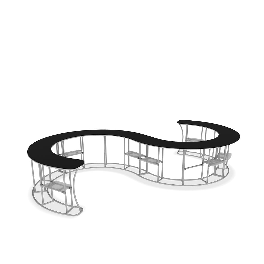 InfoDesk 16S Deep S-Curve Counter — frame detail