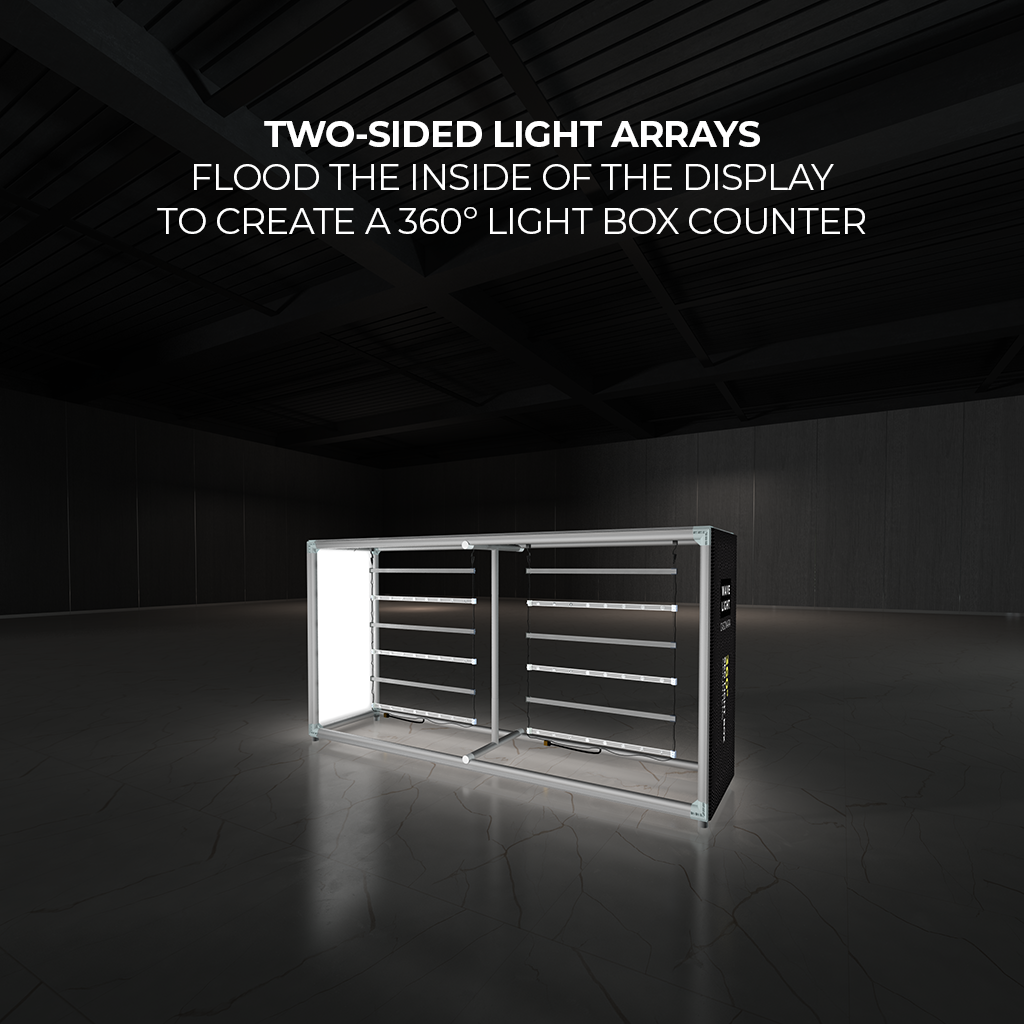 Casonara 78 in Backlit Counter — interior lighting