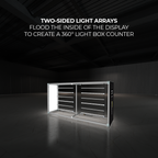 Casonara 78 in Backlit Counter — interior lighting