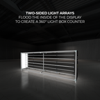 Casonara 116 in Backlit Counter — interior lighting