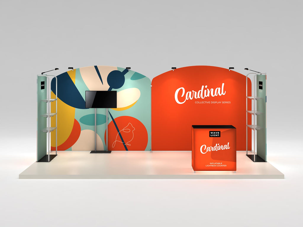Cardinal 10x20 Display Kit — product view 2; screens and flooring excluded