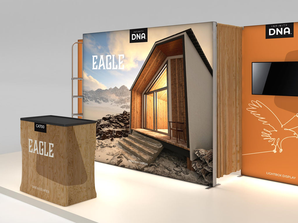 Eagle 10x20 Backlit Kit — product view 6; screens and flooring excluded