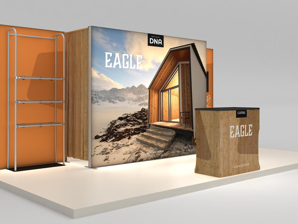 Eagle 10x20 Backlit Kit — product view 7; screens and flooring excluded