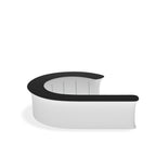 InfoDesk 12J Replacement Graphic — assembled counter view 6; graphic only, hardware excluded