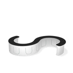 InfoDesk 16S Deep S-Curve Counter — assembled counter view 3