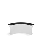InfoDesk 03CI Concave Counter — assembled counter view 7