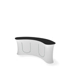 InfoDesk 03CV Convex Counter — assembled counter view 3