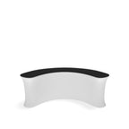 InfoDesk 04CI Concave Counter — assembled counter view 7