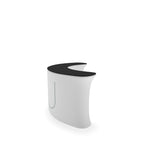 InfoDesk 04CI Concave Counter — assembled counter view 8
