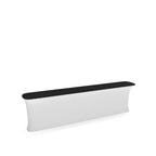 InfoDesk 05F Replacement Graphic — assembled counter view 2; graphic only, hardware excluded