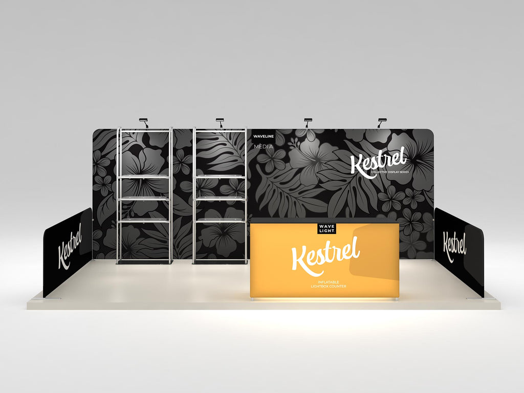 Kestrel 10x20 Display Kit — product view 3; screens and flooring excluded