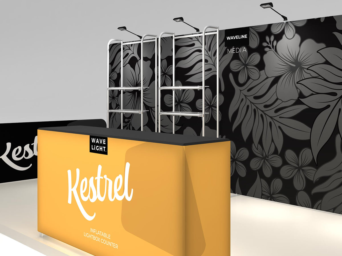 Kestrel 10x20 Display Kit — product view 6; screens and flooring excluded