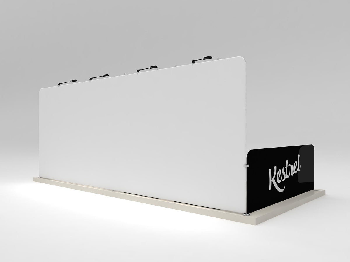 Kestrel 10x20 Display Kit — product view 8; screens and flooring excluded