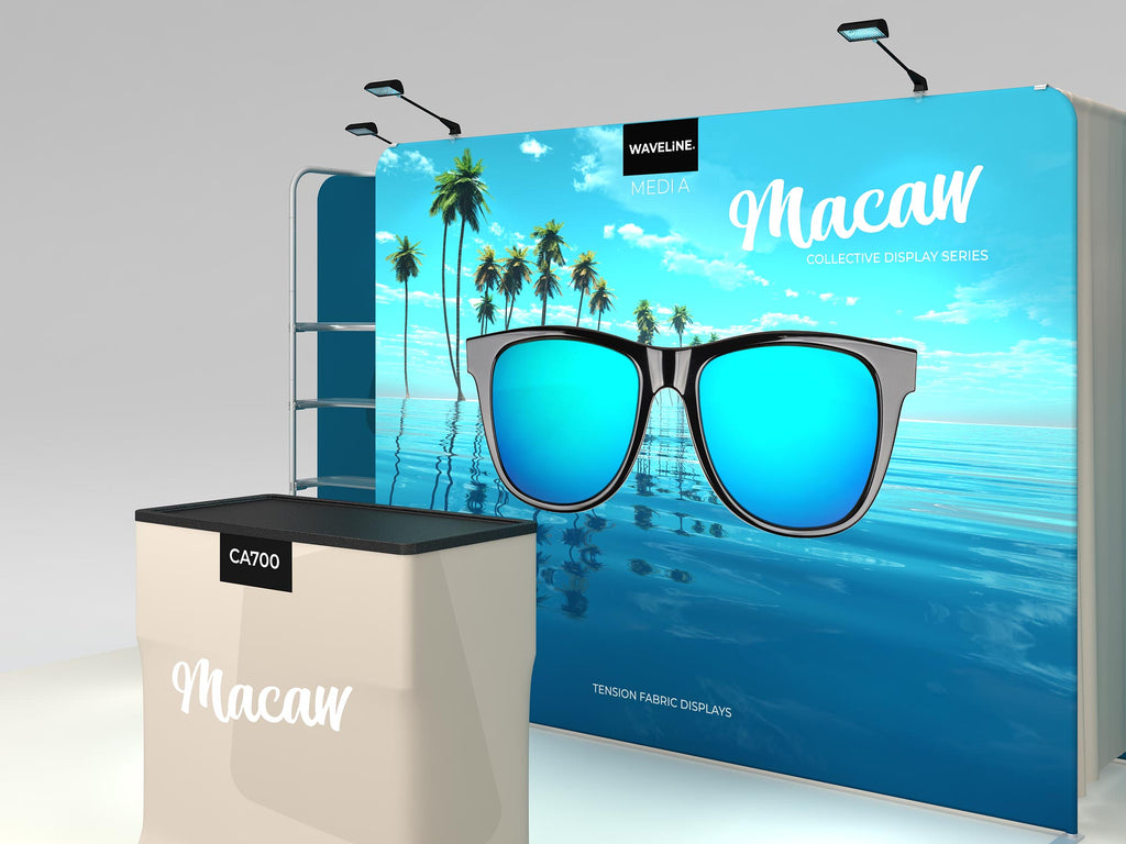 Macaw 10x20 Display Kit — product view 6; screens and flooring excluded