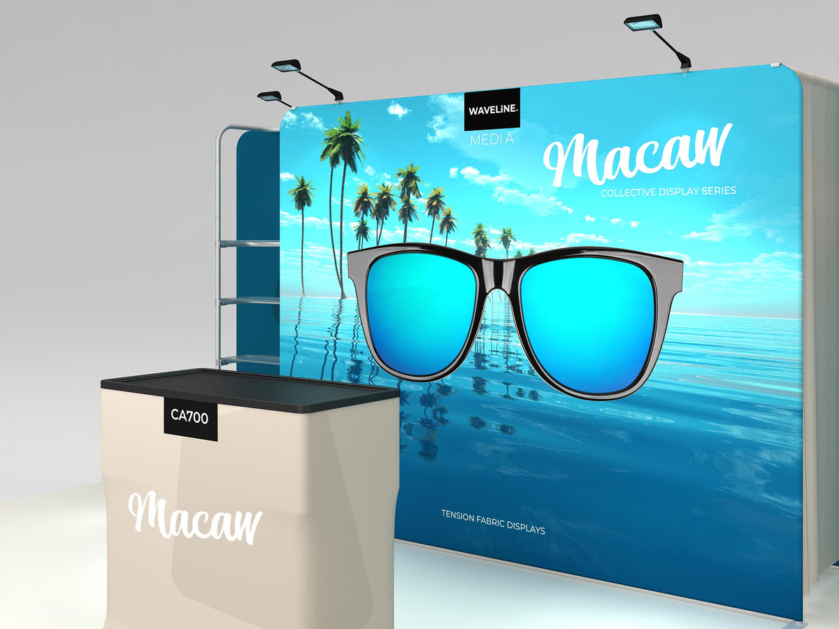 Macaw 10x20 Display Kit — product view 6; screens and flooring excluded
