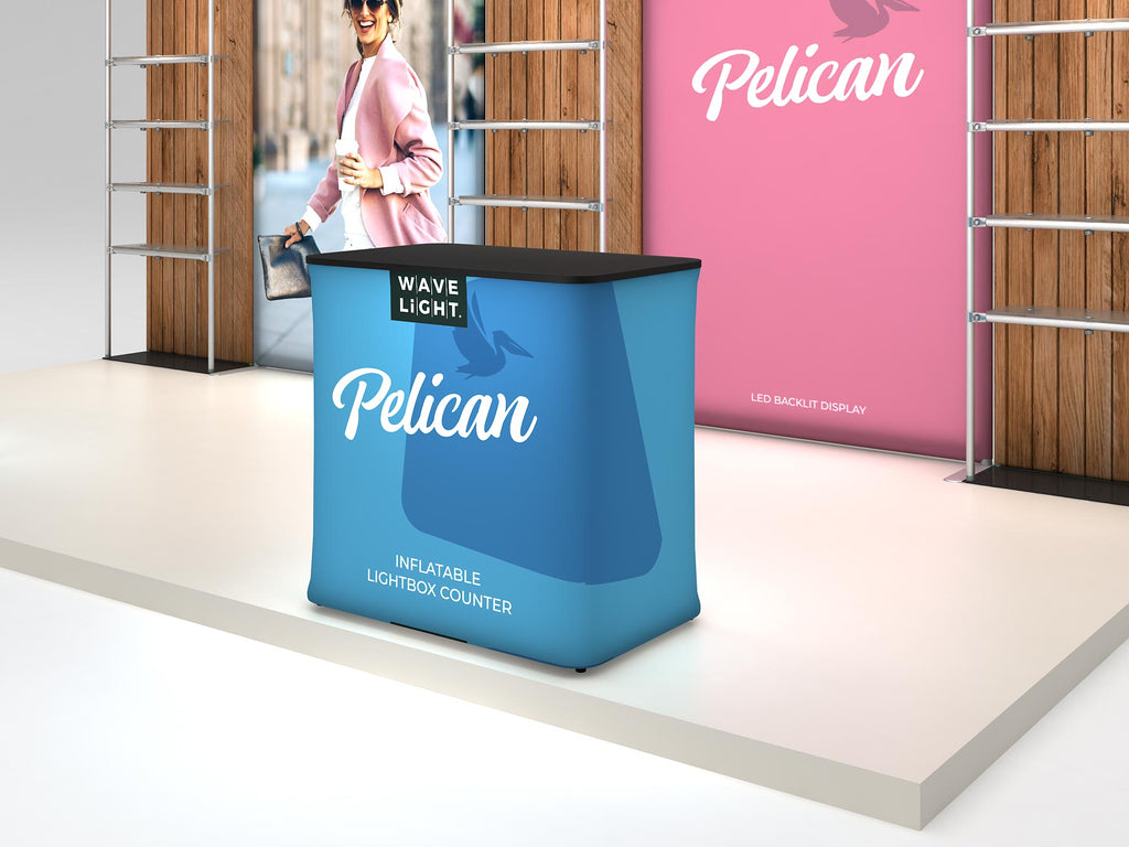 Pelican 10x20 Backlit Kit — product view 7; screens and flooring excluded