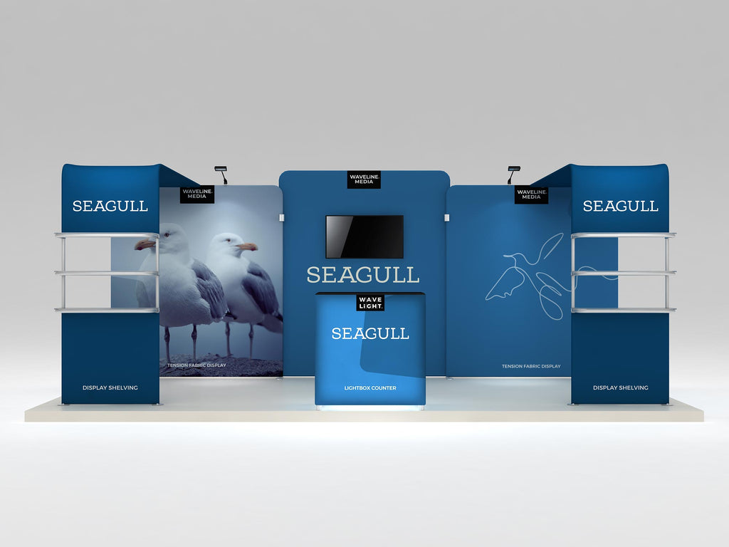 Seagull 10x20 Display Kit — product view 3; screens and flooring excluded