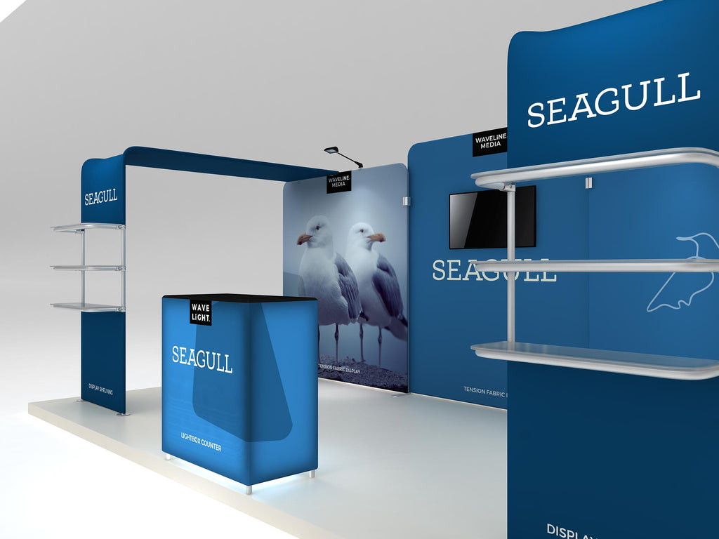 Seagull 10x20 Display Kit — product view 5; screens and flooring excluded