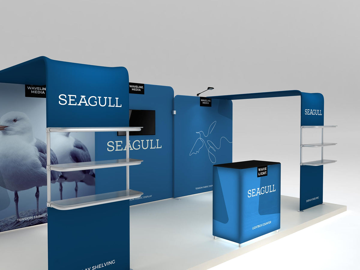 Seagull 10x20 Display Kit — product view 6; screens and flooring excluded