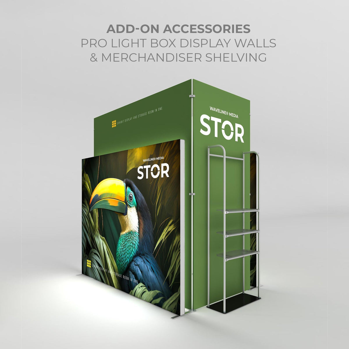 WaveLine Media STOR 10 ft SI Storage Display — configuration view 8
