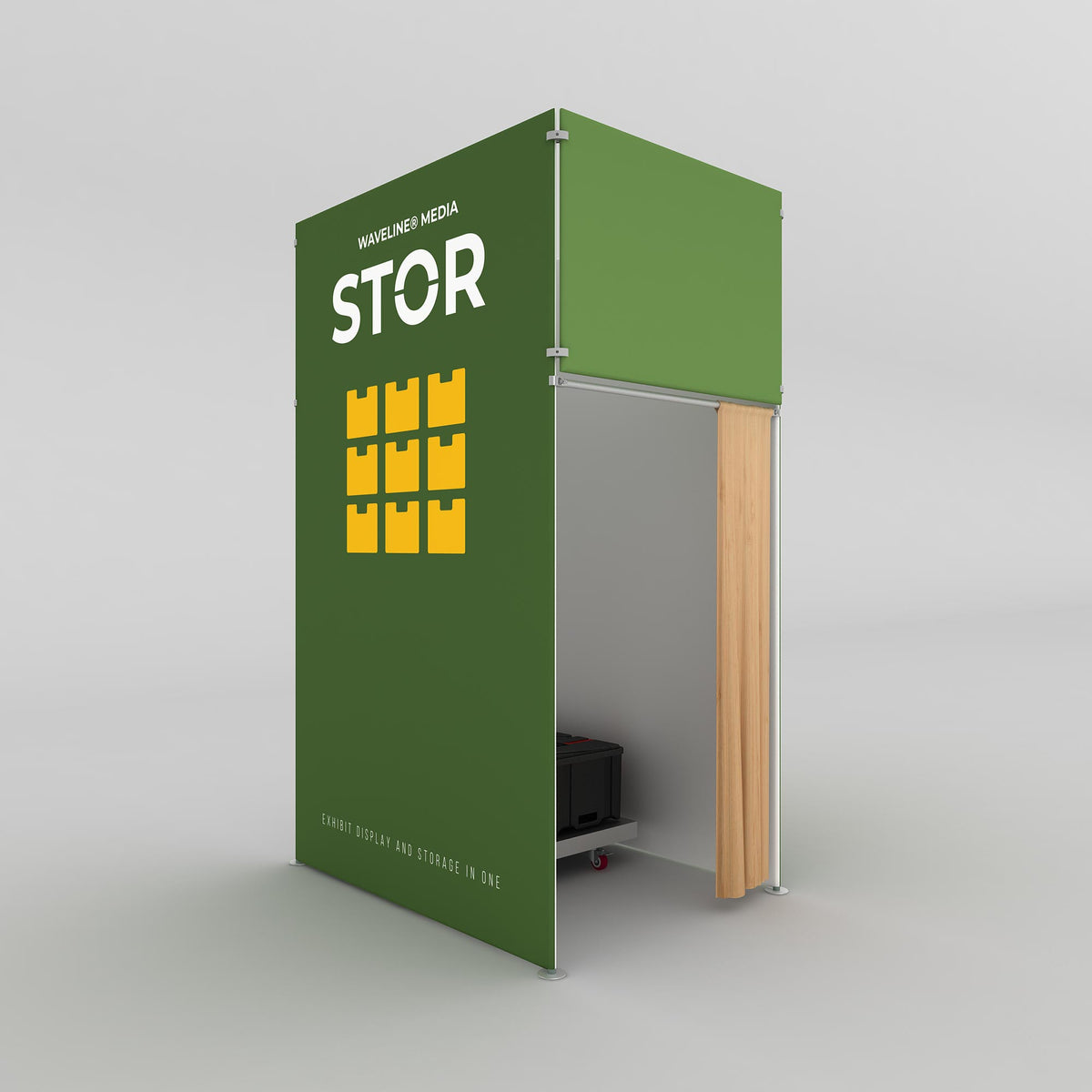 WaveLine Media STOR 7 ft LI Storage Display — configuration view 3