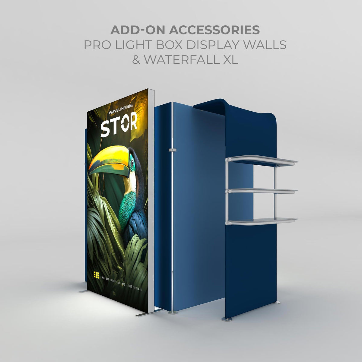 WaveLine Media STOR 7 ft NE Storage Display — configuration view 11