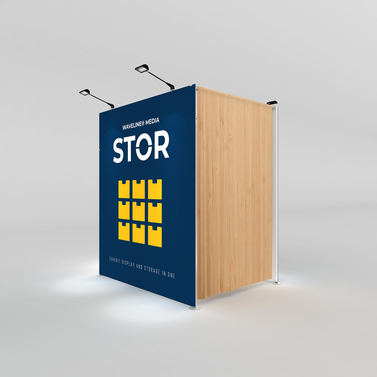 WaveLine Media STOR 7 ft NE Storage Display — configuration view 2