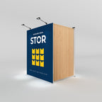 WaveLine Media STOR 7 ft NE Replacement Graphics — reference display view 2; replacement graphics only, hardware not included