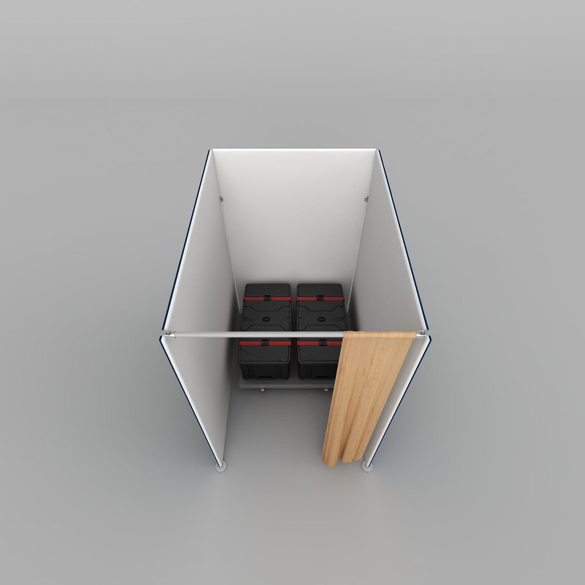 WaveLine Media STOR 7 ft NE Storage Display — configuration view 4