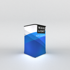 WaveLight Air square backlit counter