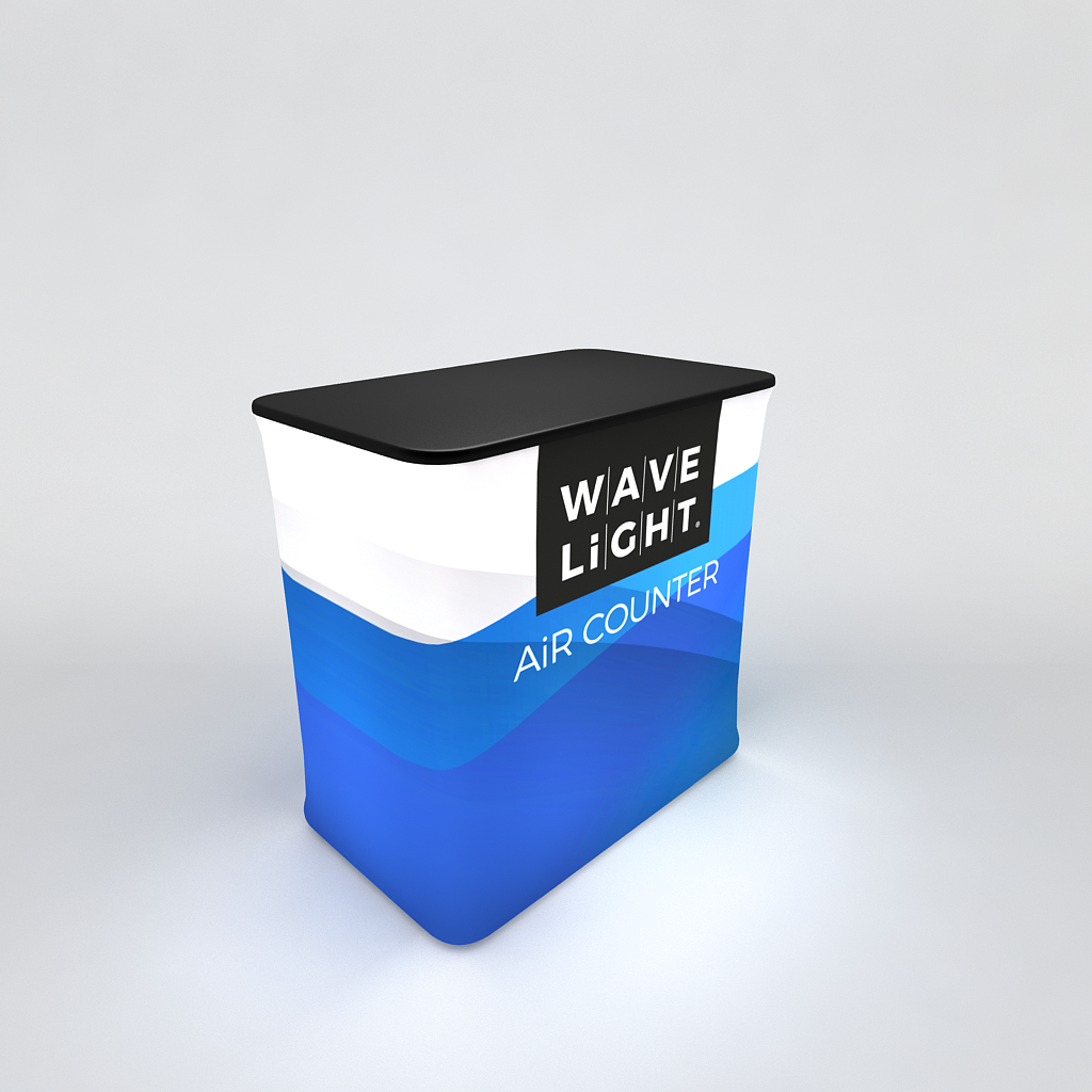 WaveLight Air Rectangular Counter Replacement Graphic — reference display view 2; replacement graphics only, hardware not included
