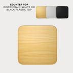 WaveLight Air Square Backlit Counter — countertop options