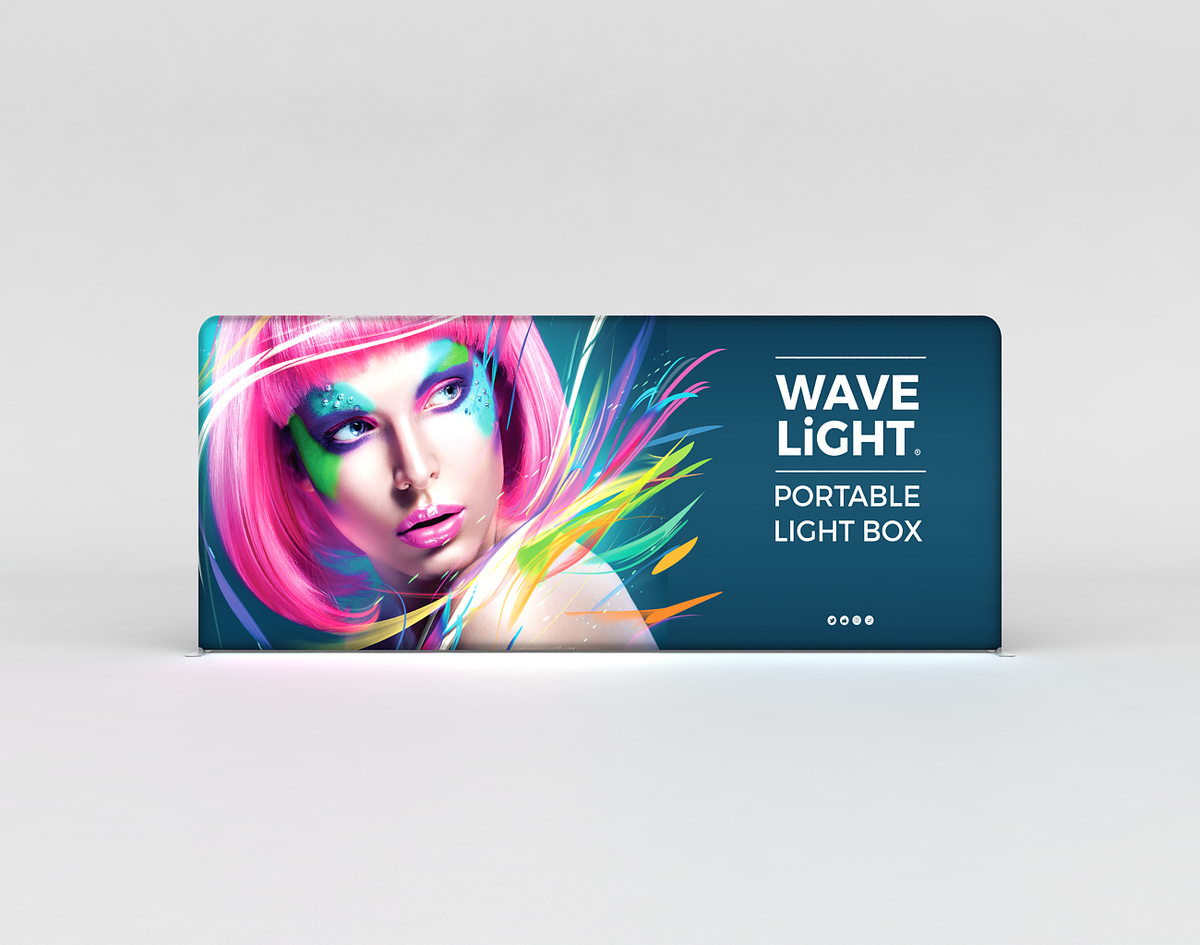 WaveLight LED Backlit Display - 18.5ft — supplier example 2
