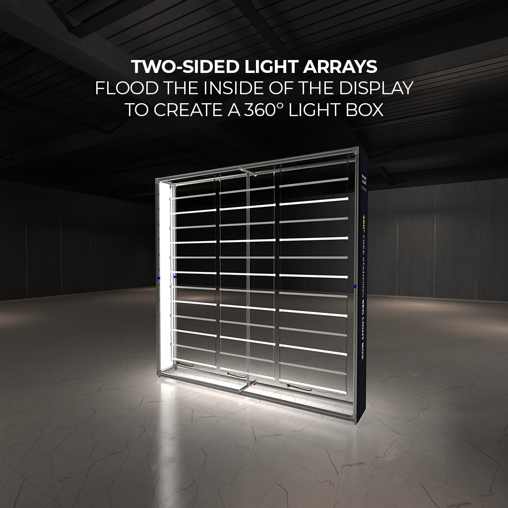 Casonara 8 ft Replacement Graphics — reference display view 4; replacement graphics only, hardware not included