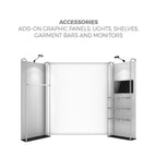 WaveLight Merchandiser K56 15.5 ft Kit — alternate display configuration