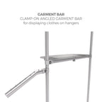 WaveLight Merchandiser K56 15.5 ft Kit — shelving detail