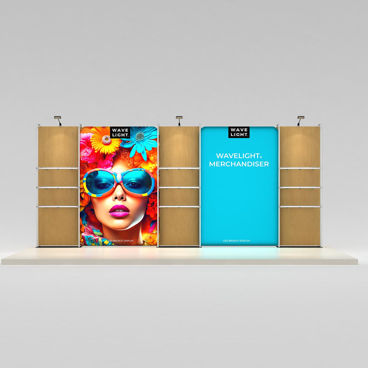 WaveLight Merchandiser K57 Replacement Graphics — reference display view 3; replacement graphics only, hardware not included