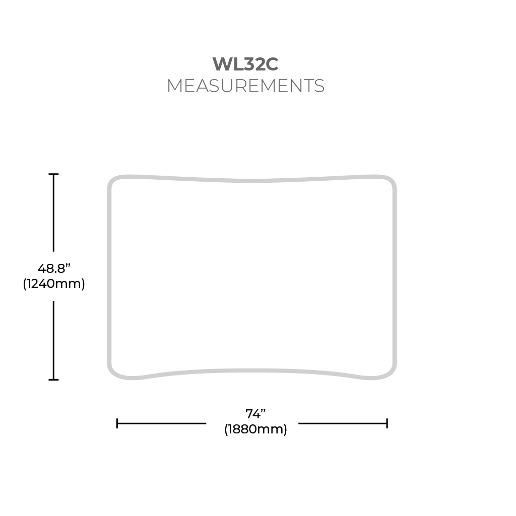 WaveLine 8 ft Tabletop Display — gallery view 6