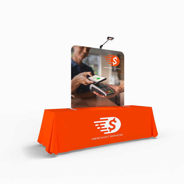 WaveLine 6 ft straight tabletop display