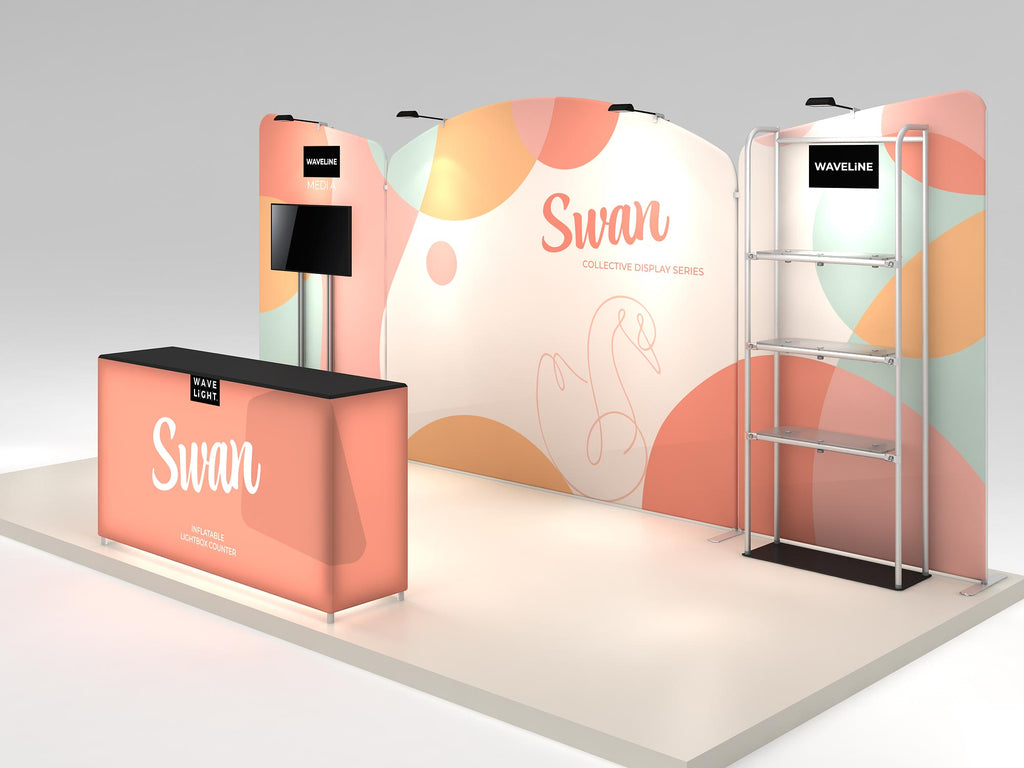 Swan 10x20 Display Kit — product view 5; screens and flooring excluded