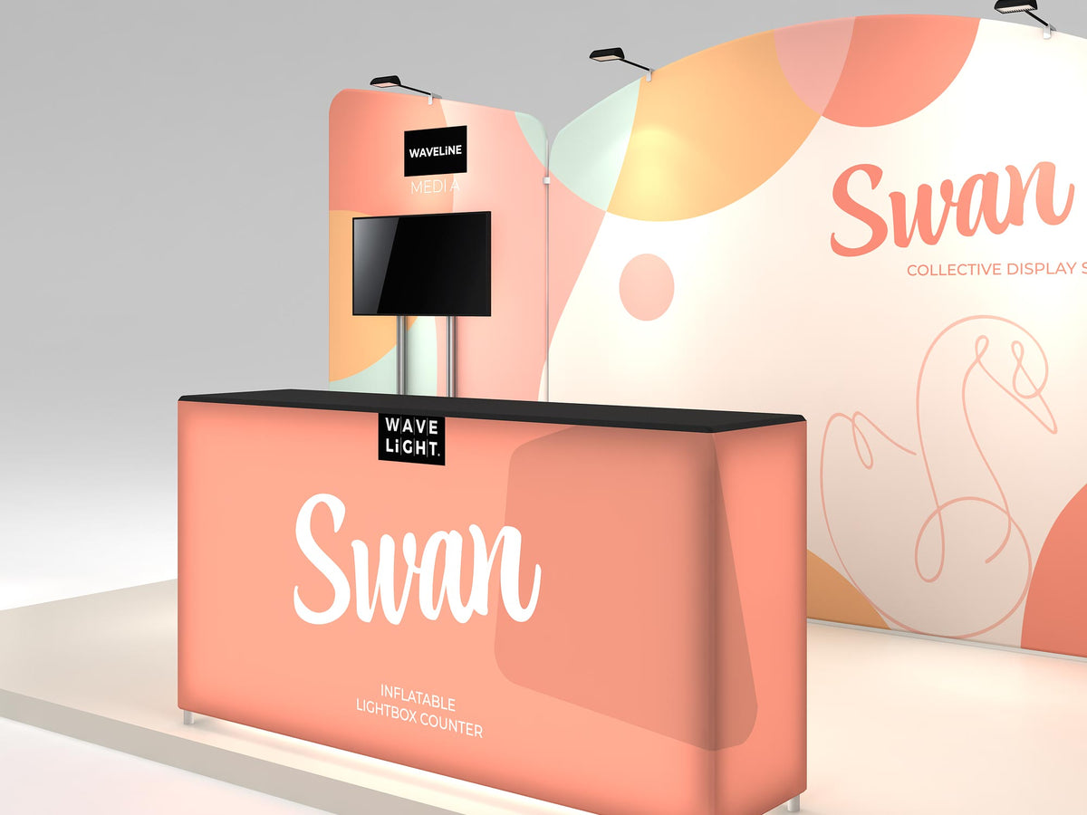 Swan 10x20 Display Kit — product view 6; screens and flooring excluded