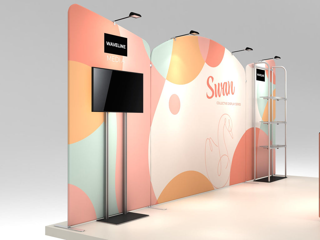 Swan 10x20 Display Kit — product view 7; screens and flooring excluded