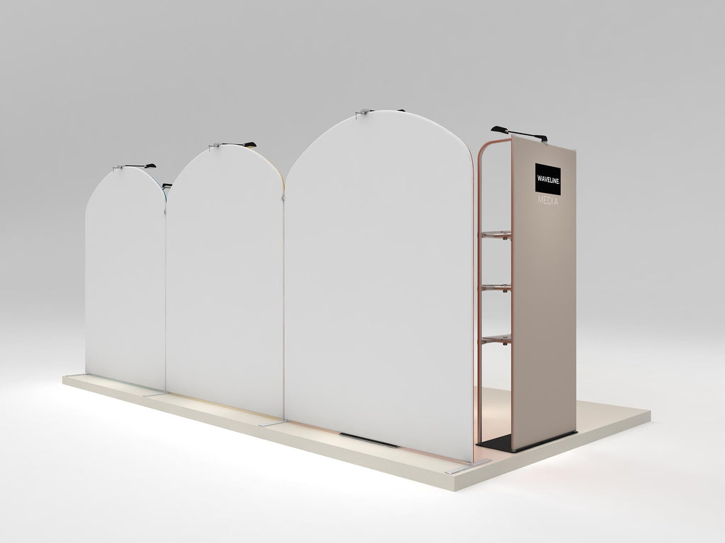 Toucan 10x20 Display Kit — product view 7; screens and flooring excluded