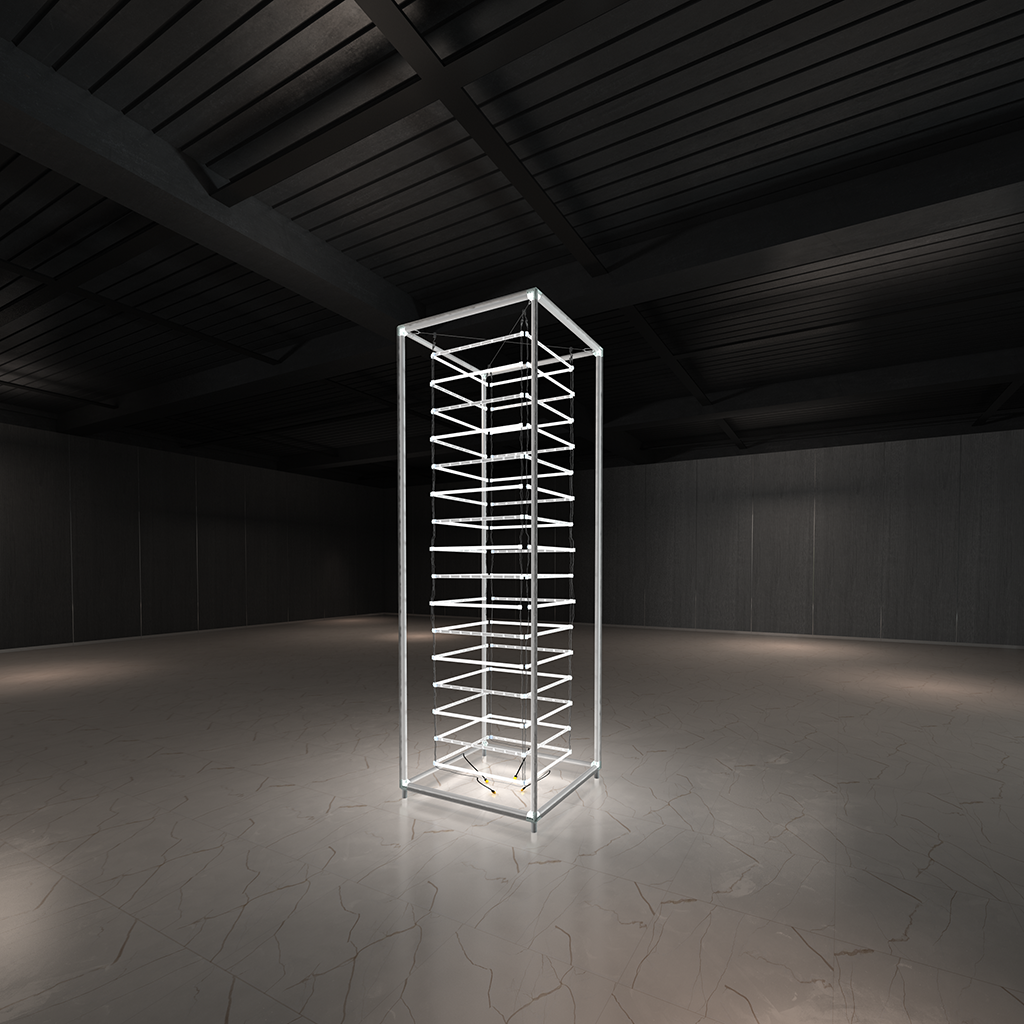 Casonara 10 ft Tower Graphics — frame and lighting; graphics only, hardware excluded