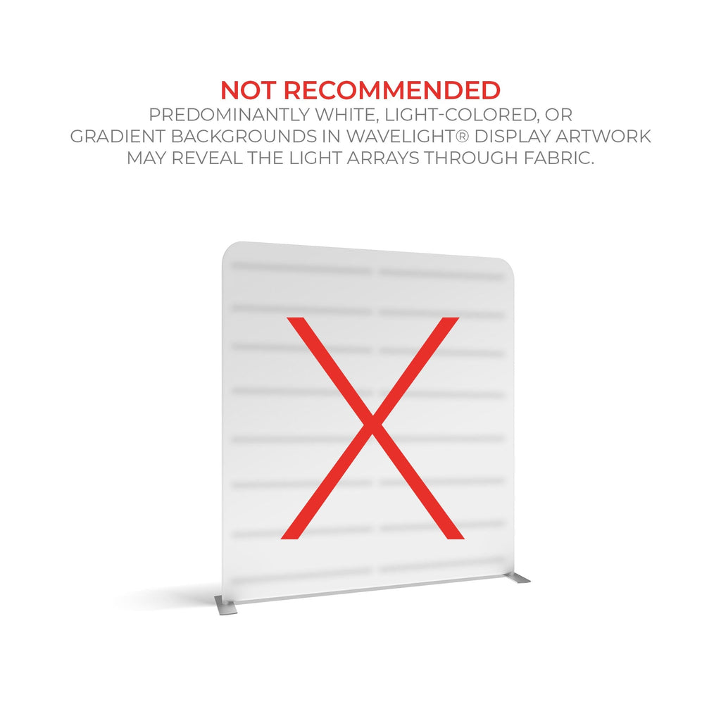 WaveLight® LED Backlit Display - 10ft — supplier gallery image 15