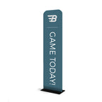 WaveLine 24 × 116 in Rounded Banner Graphic — shown installed; hardware not included