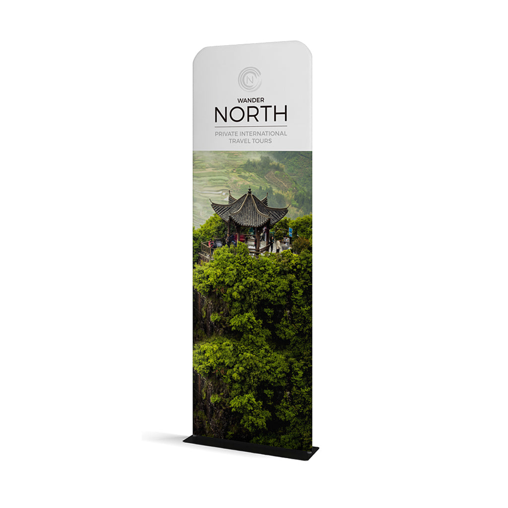WaveLine 36 × 116 in Rounded Banner