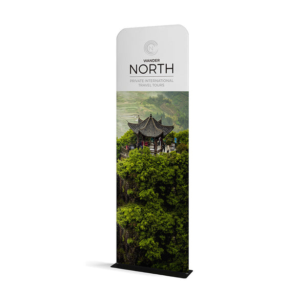 WaveLine 36 × 116 in Rounded Banner
