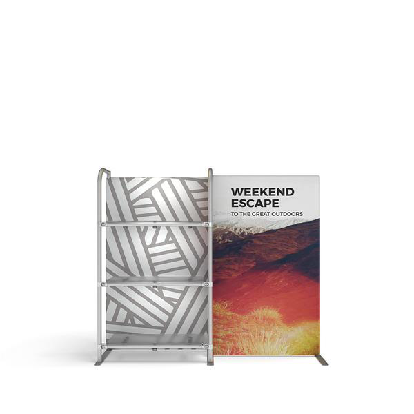 WaveLine Merchandiser Kit S02 shown with optional accessories; see Included list for the selected package
