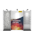 WaveLine Merchandiser Kit 01 shown with optional accessories; replacement graphics only